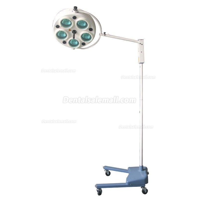 Mobile Stand Dental Led Cold Light Operation Light Surgery Lamp with Five Reflectors WYKL5